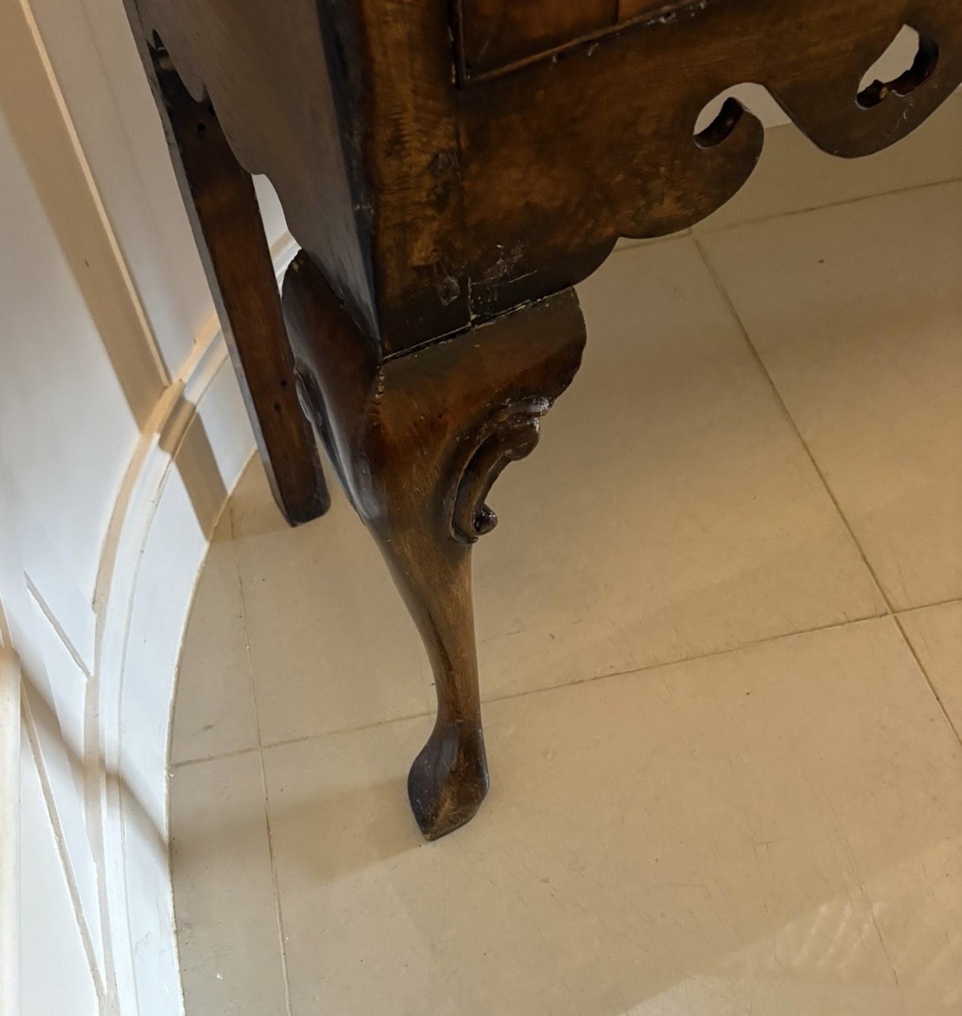 Antique 20th Century Style Oak Dresser Base photo Furniture