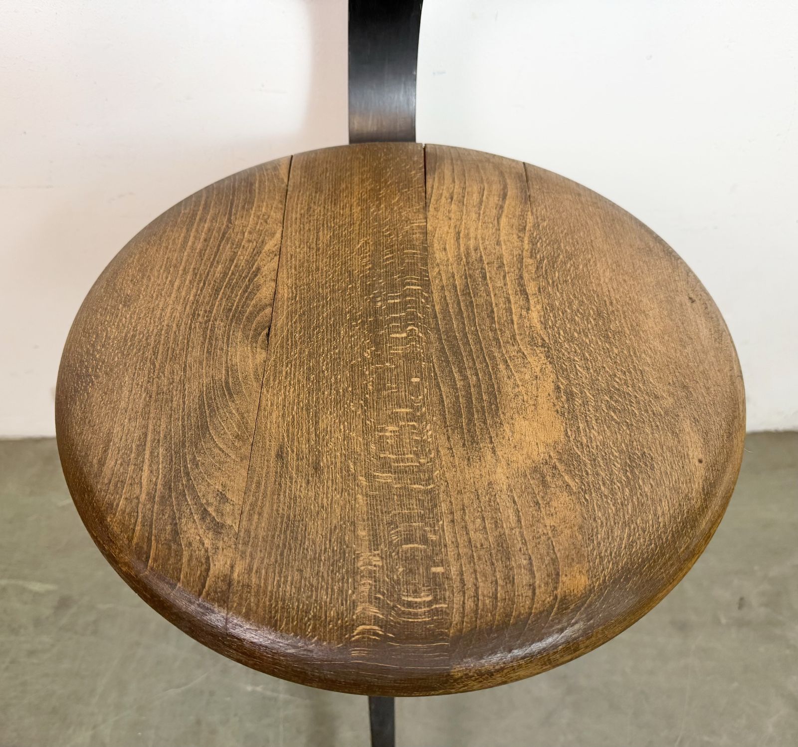 photo furniture Industrial Factory Swivel Chair, 1950s