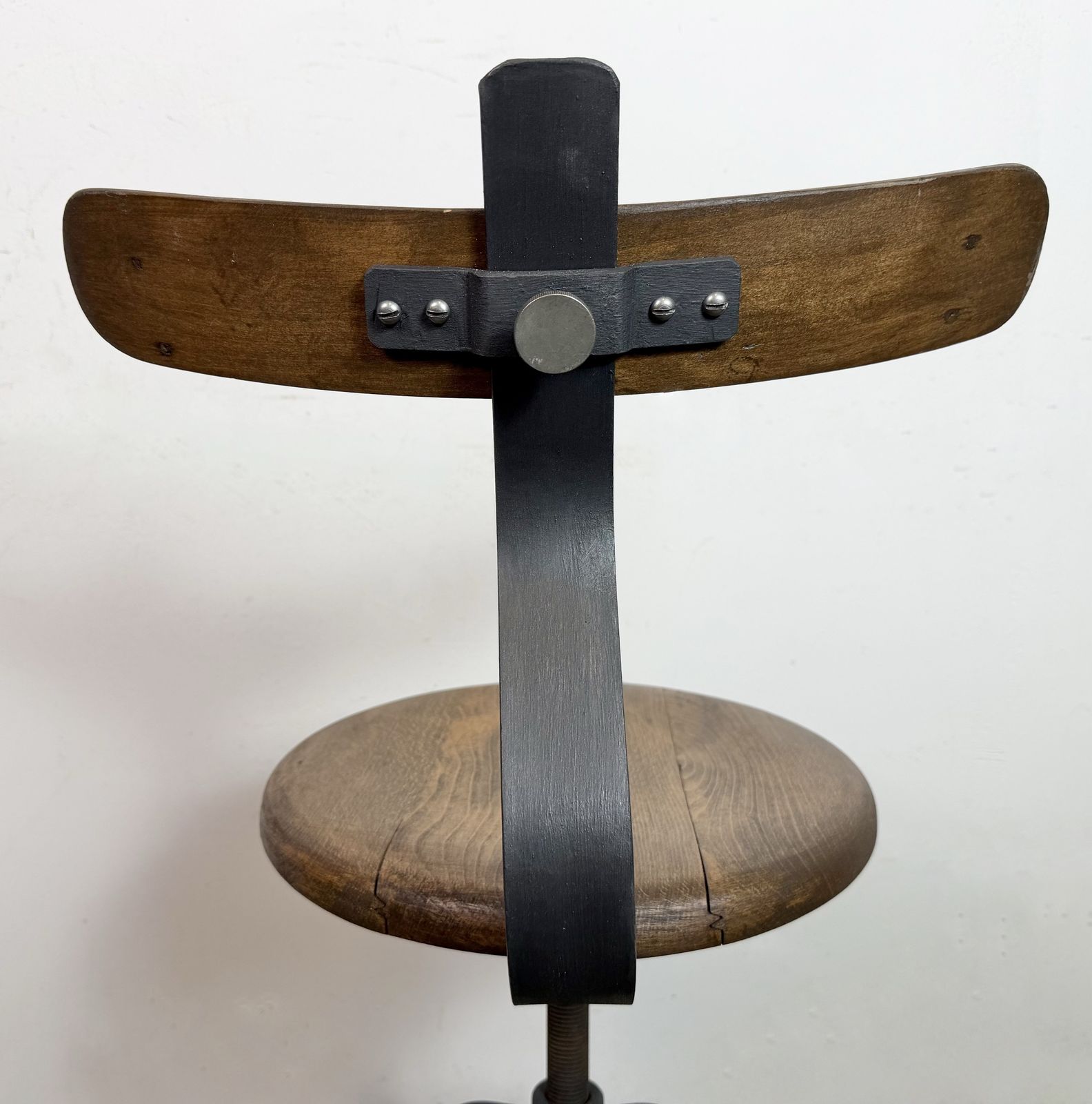 photo buy Industrial Factory Swivel Chair, 1950s