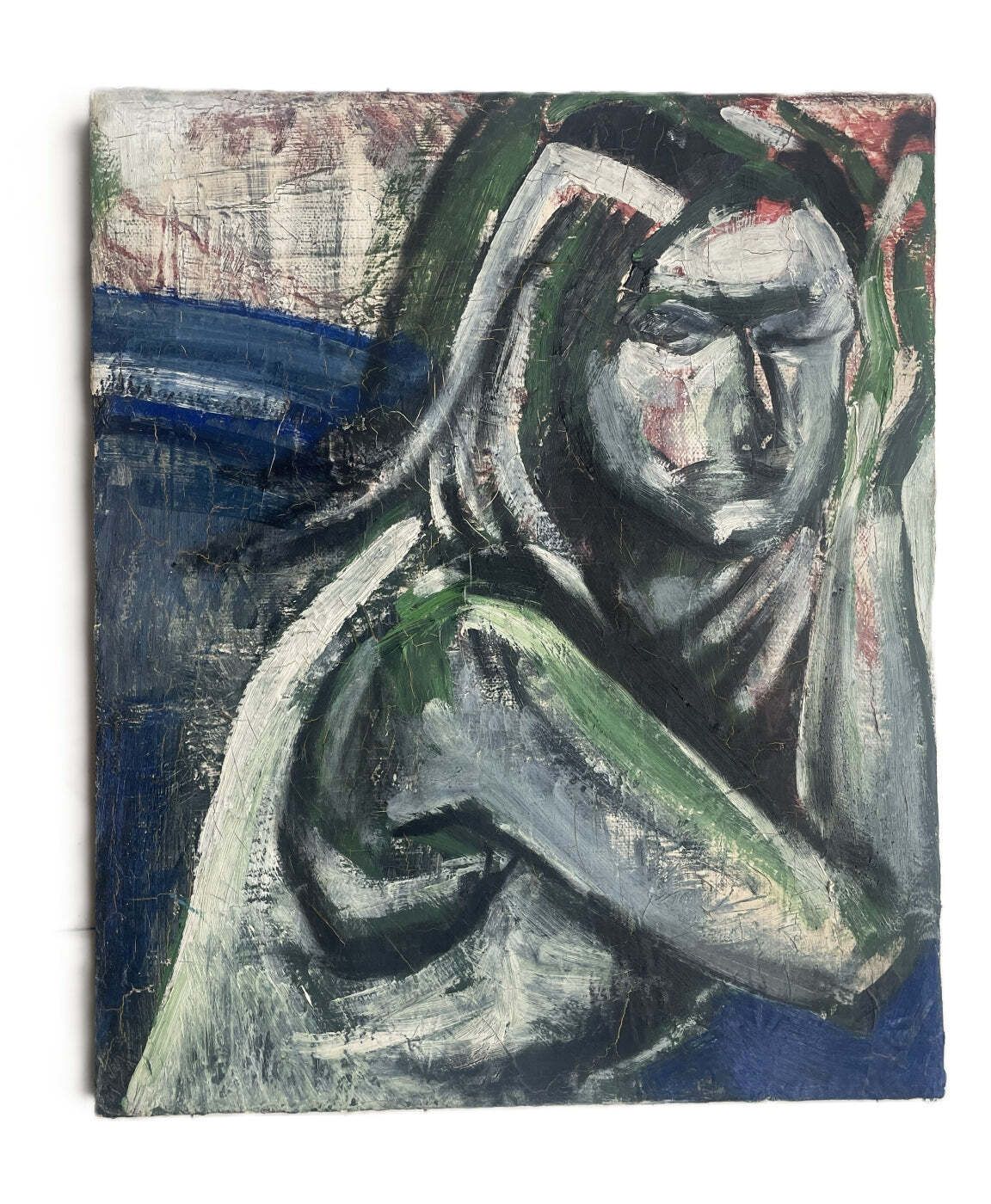 Study For A Woman Seated In A Blue Chair By Takashi Kaburagi, Japan 1996 photo furniture