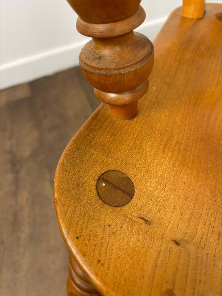 photo buy Vintage Elm Grandfather Rocking Chair