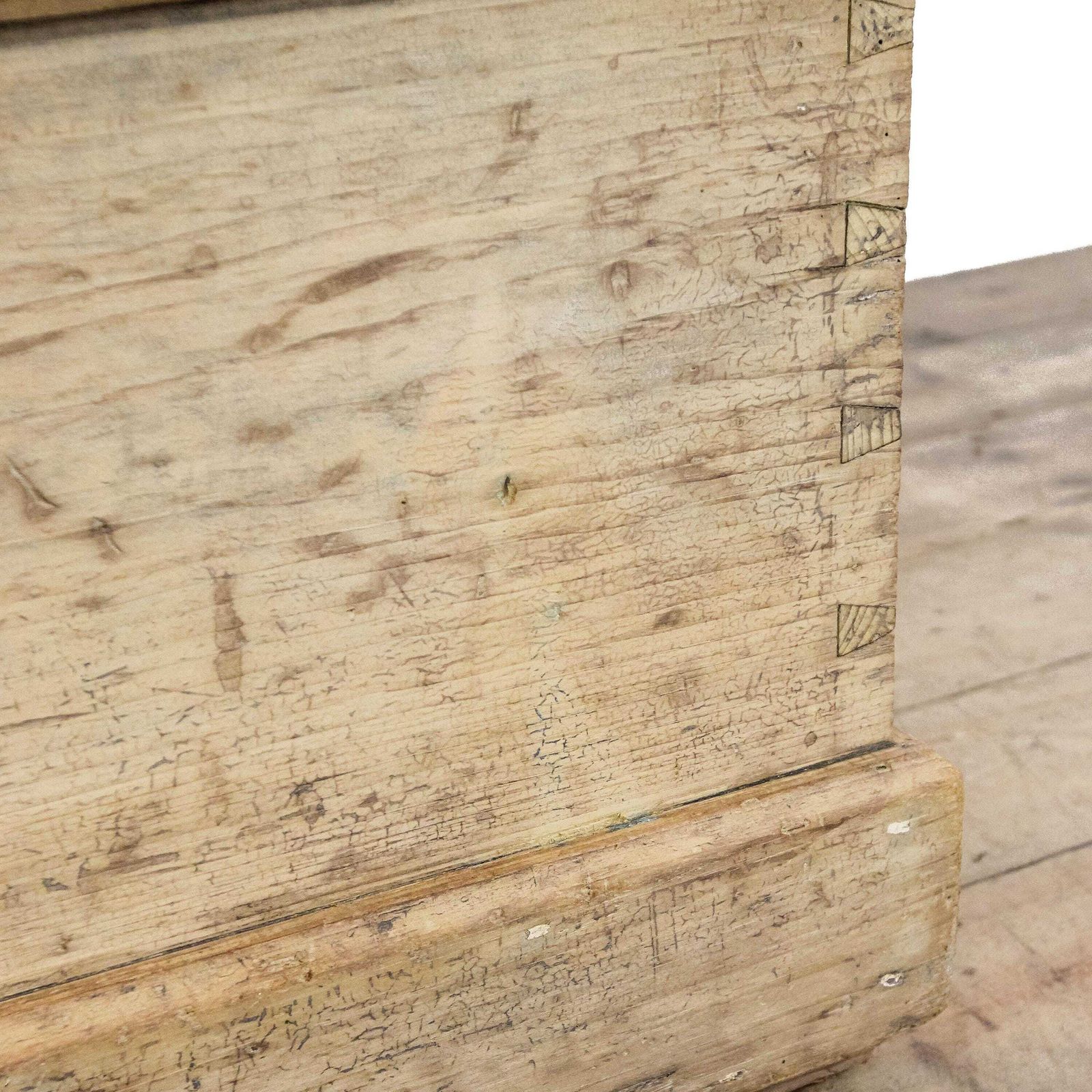 Furniture Antique Pine Tool Chest Or Blanket Box | Antique Furniture | Antique Trunk | Antique Storage | Pine Trunks | Blanket Box (M 6615) photo