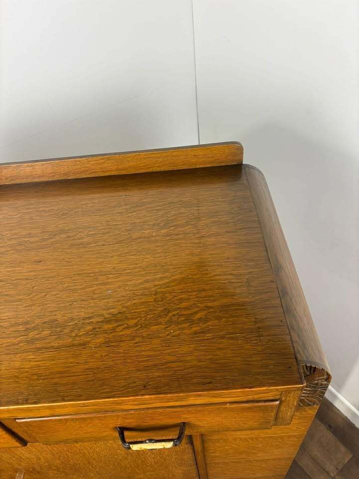 Vintage Oak Gentlemans Wardrobe photo Furniture