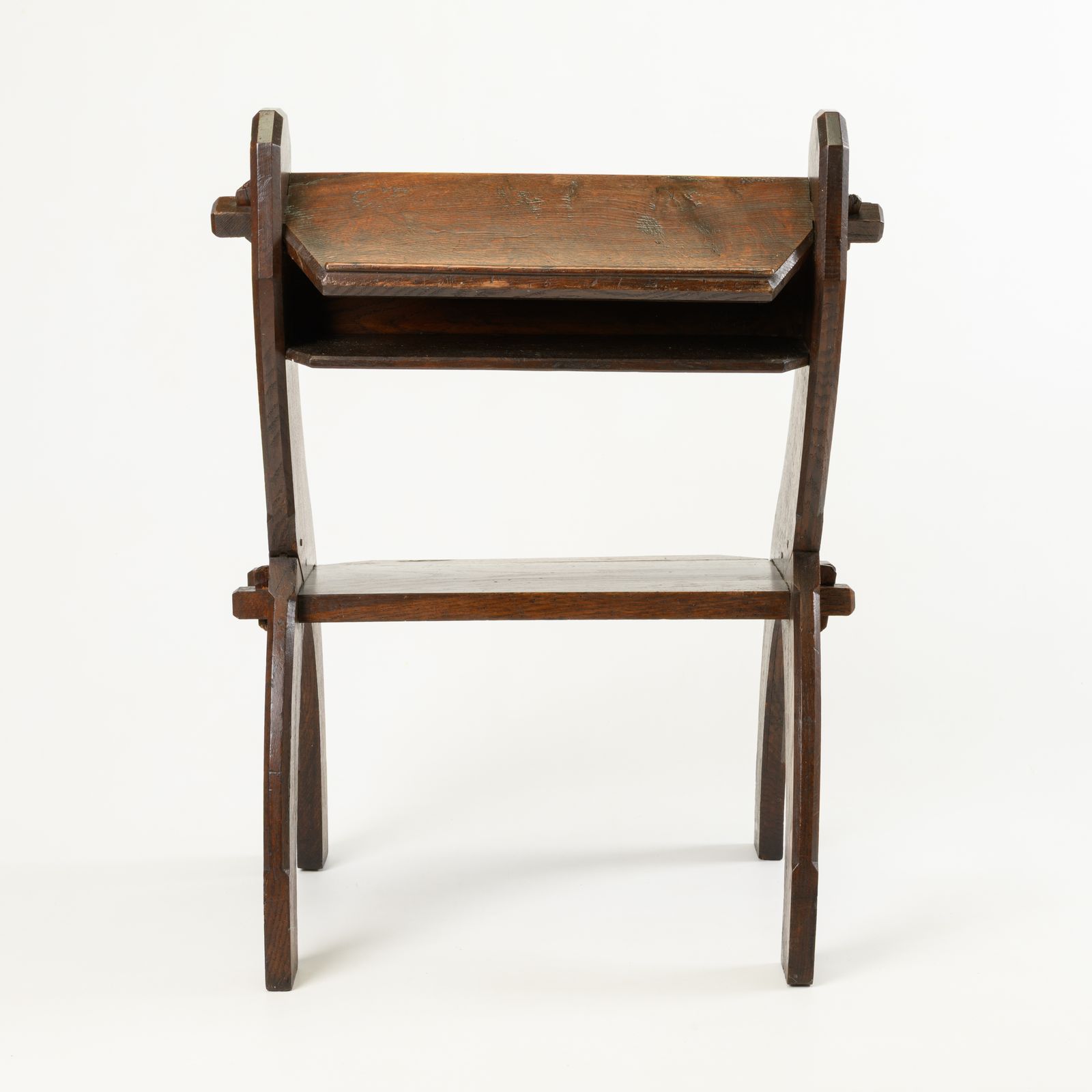English Arts And Crafts Oak Ecclesiastical Prayer Chair, Late 19th / Early 20th Century photo 2200.0