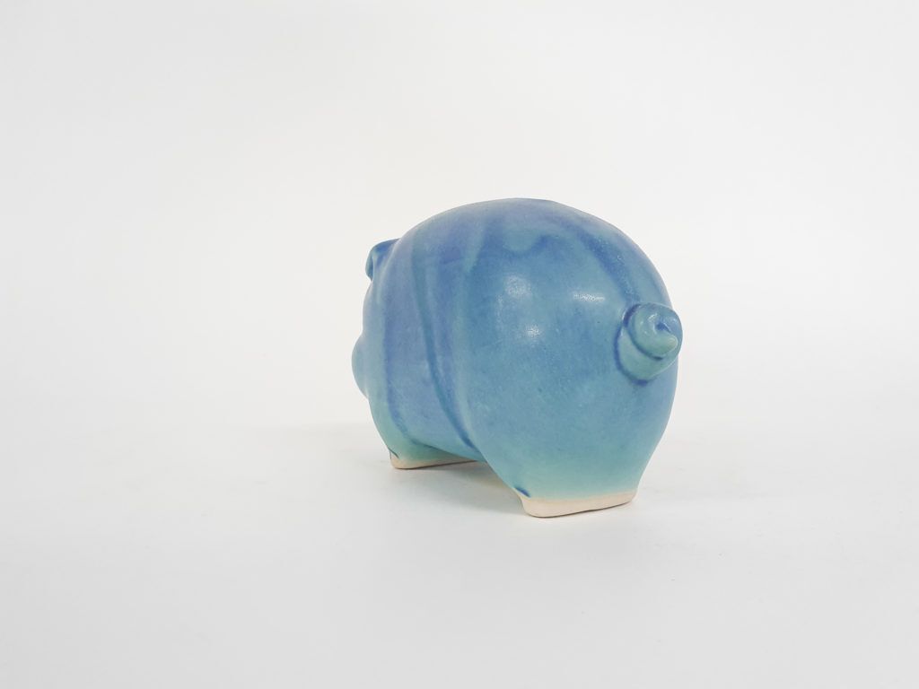 Ceramic Piggy Bank By, De Bolle Deur, The Netherlands 1980's photo for sale