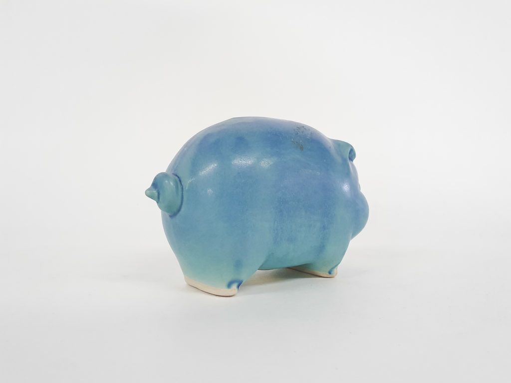 Ceramic Piggy Bank By, De Bolle Deur, The Netherlands 1980's photo 65.0