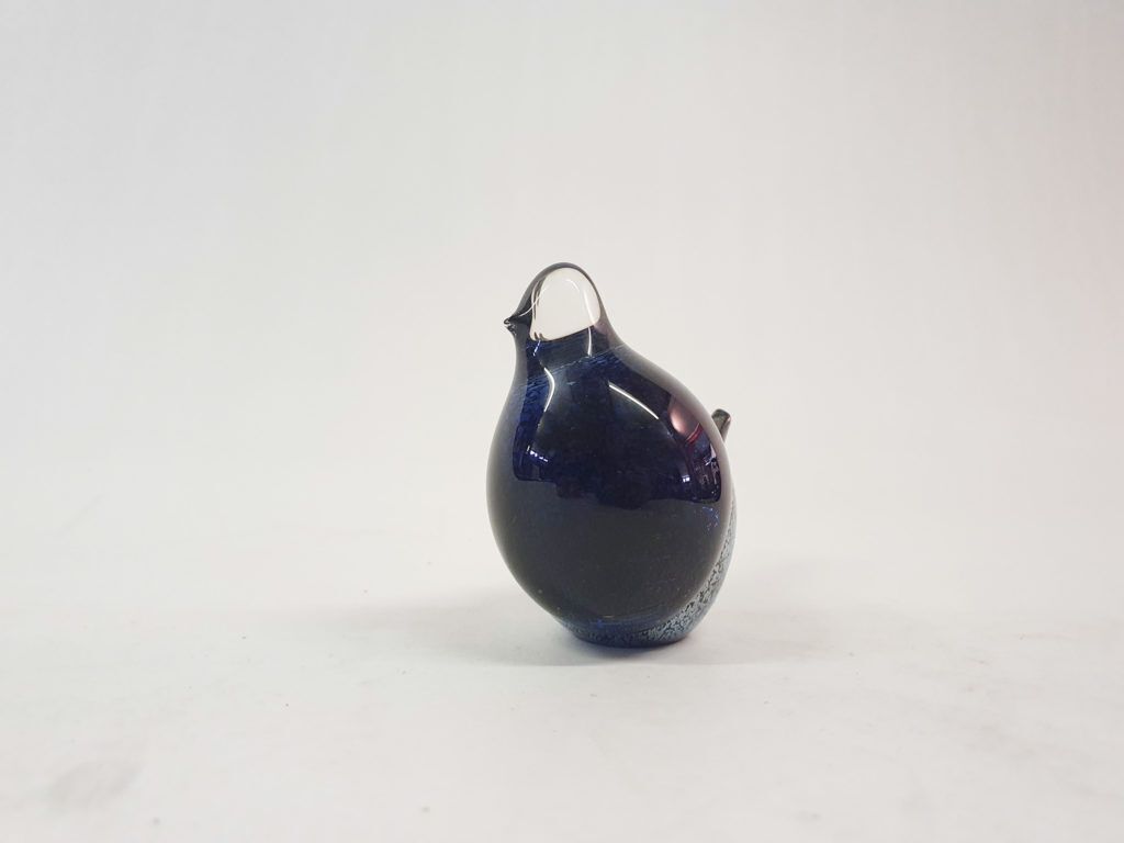 Glass Bird, By Art Glass Team, Finland 1980's photo for sale
