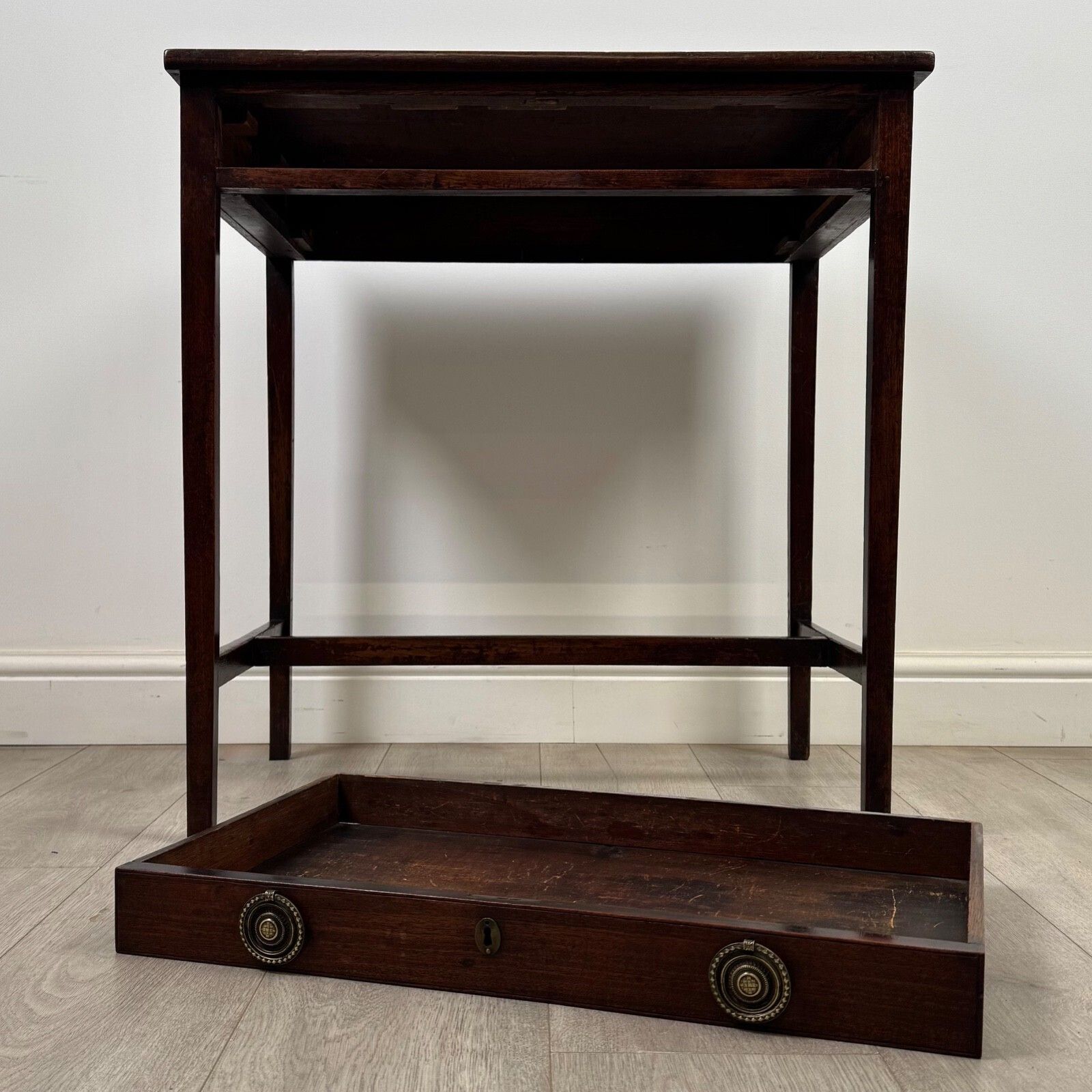 photo for sale Antique 18th Century Small Georgian Side Table In Mahogany