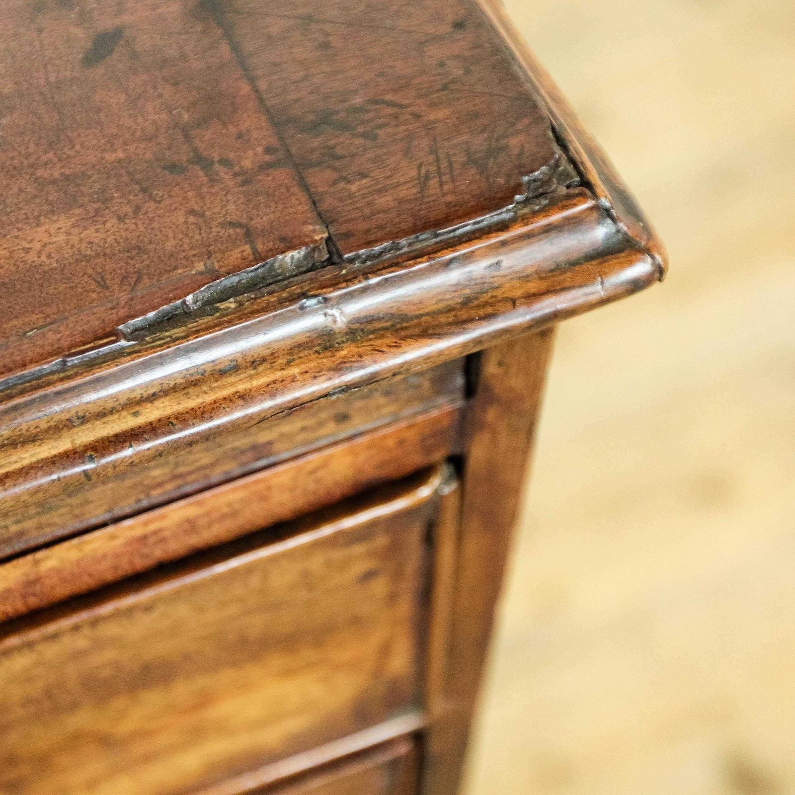 Furniture Antique Georgian Mahogany Bachelors Chest Of Drawers | Antique Storage | Bedroom Drawers | Antique Chest Of Drawer photo