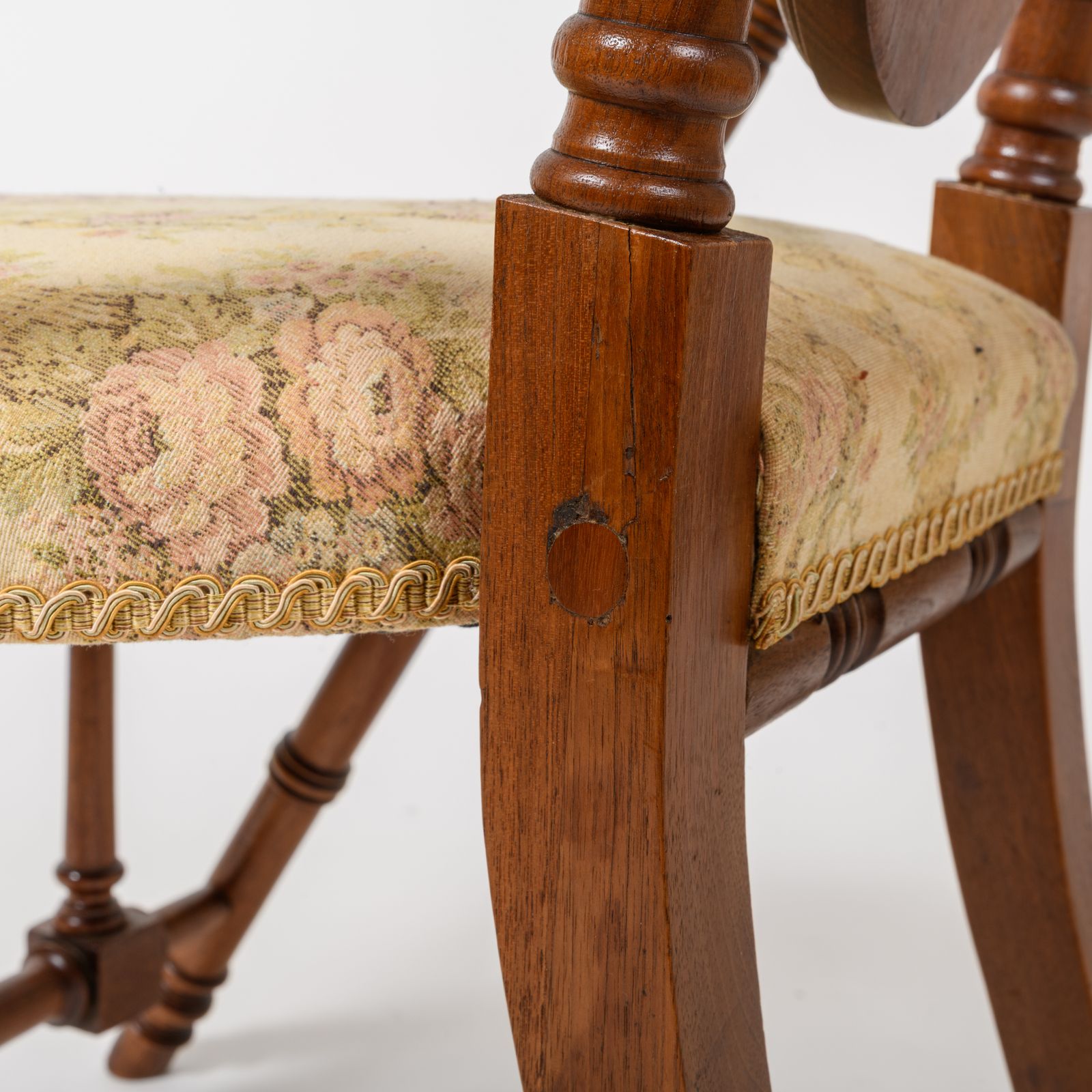 Attributed To George Jakob Hunzinger (1835–1898) American Walnut Aesthetic Movement Side Chair, Late 19th Century photo buy