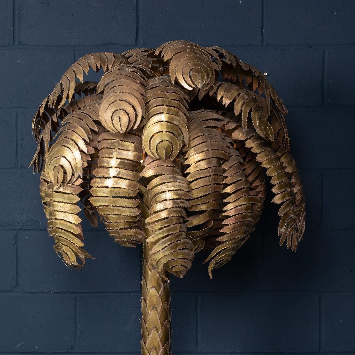 photo furniture 20thc French Palm Tree Floor Lamp, Christian Techoueyres For Maison Jansen C1970