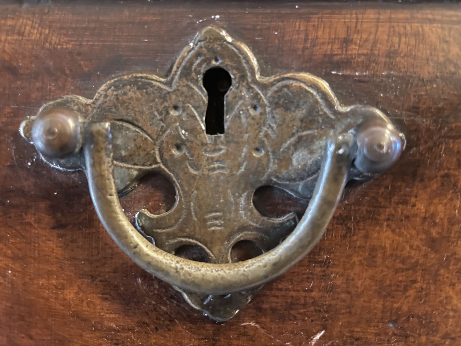 photo for sale Antique Tallboy Serpentin Chest On Chest Of Dawers