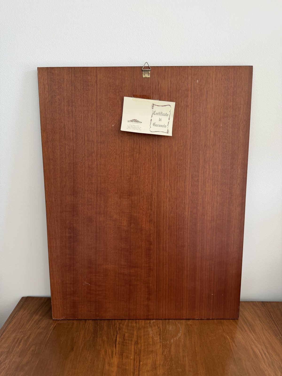 Art Deco Italian Wood Inlay Art Painting photo furniture