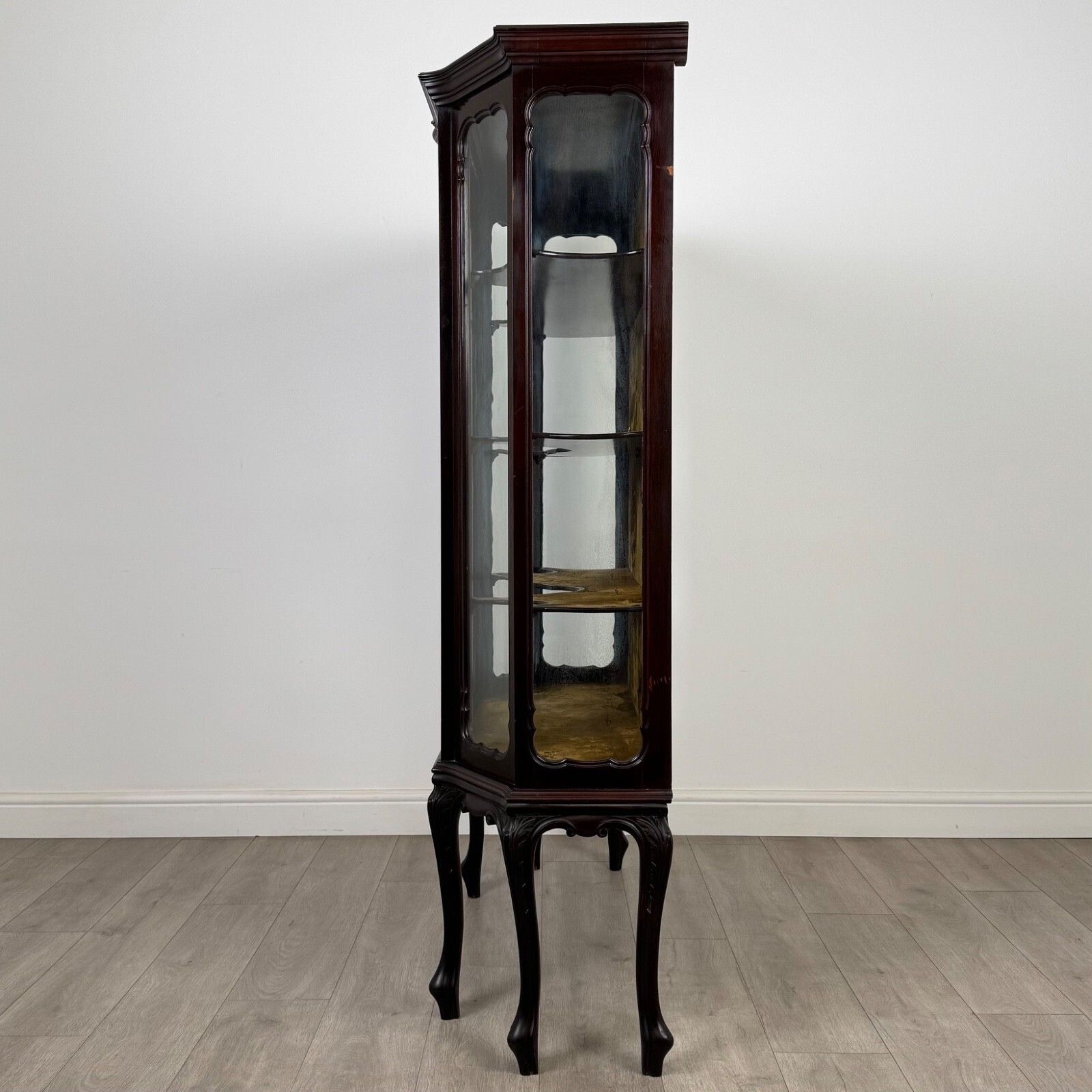 Antique 19th Century Mahogany Display Cabinet By Maple & Co ( Af 5420 ) photo Furniture