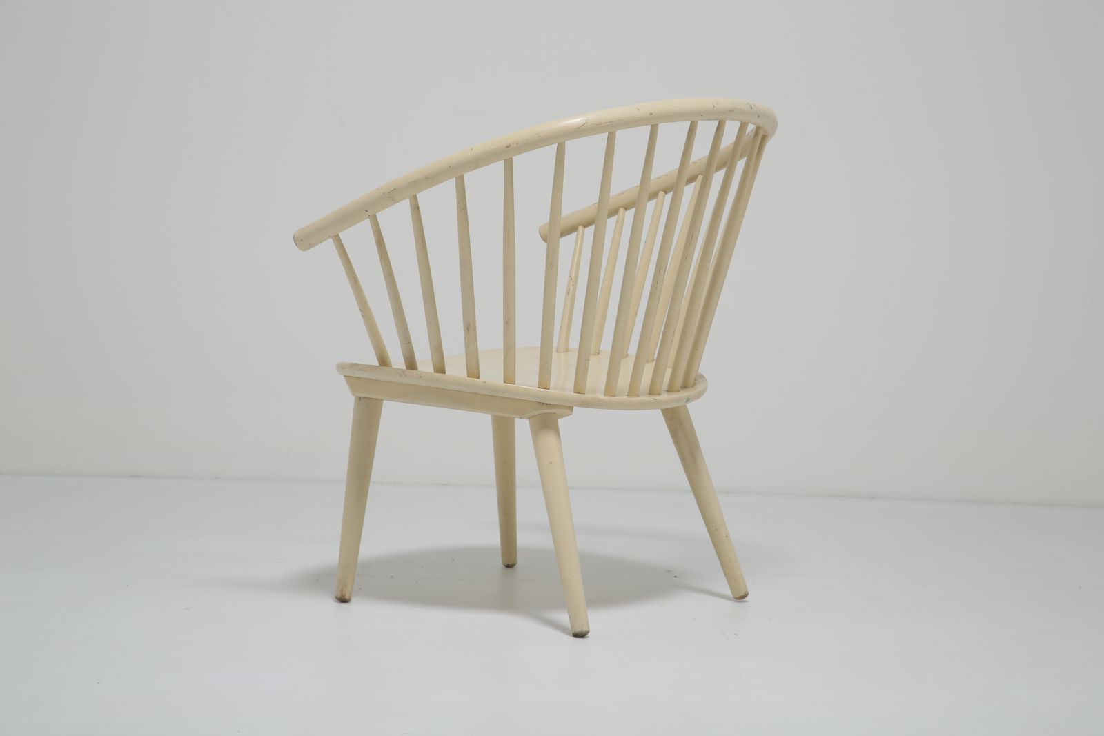photo buy Vintage Spindle Windsor Style Armchair ‘Eker’ By Gillis Lundgren, 1960s