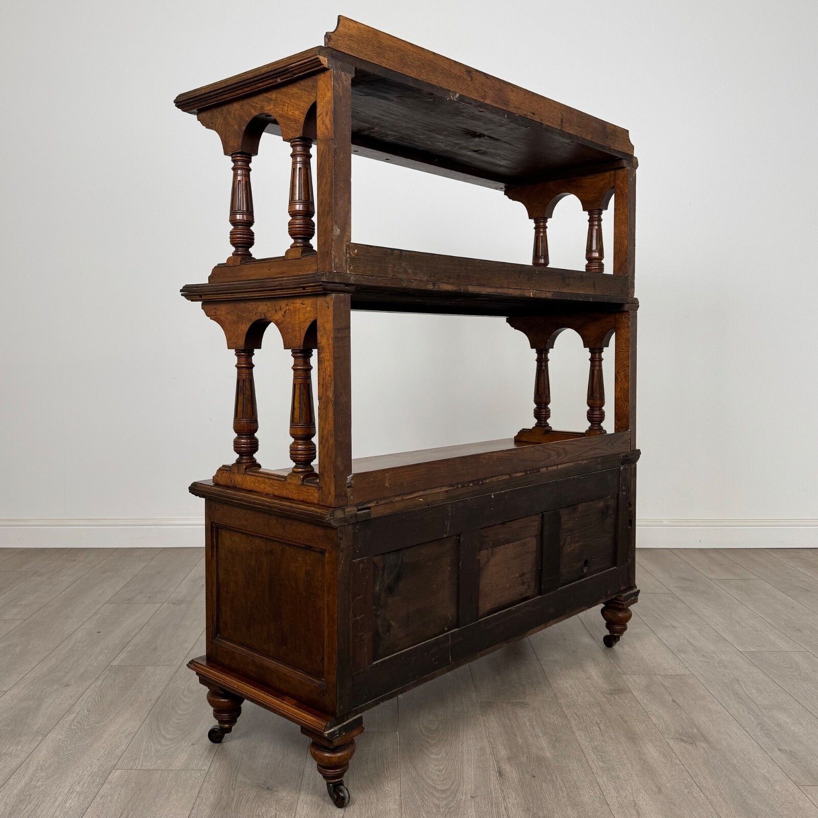 Antique 19th Century Victorian Cupboard In Burr Walnut ( Af 5393 ) photo 685.0