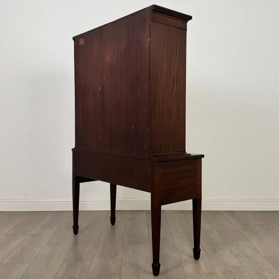 Antique 20th Century American Display Cabinet In Mahogany photo buy