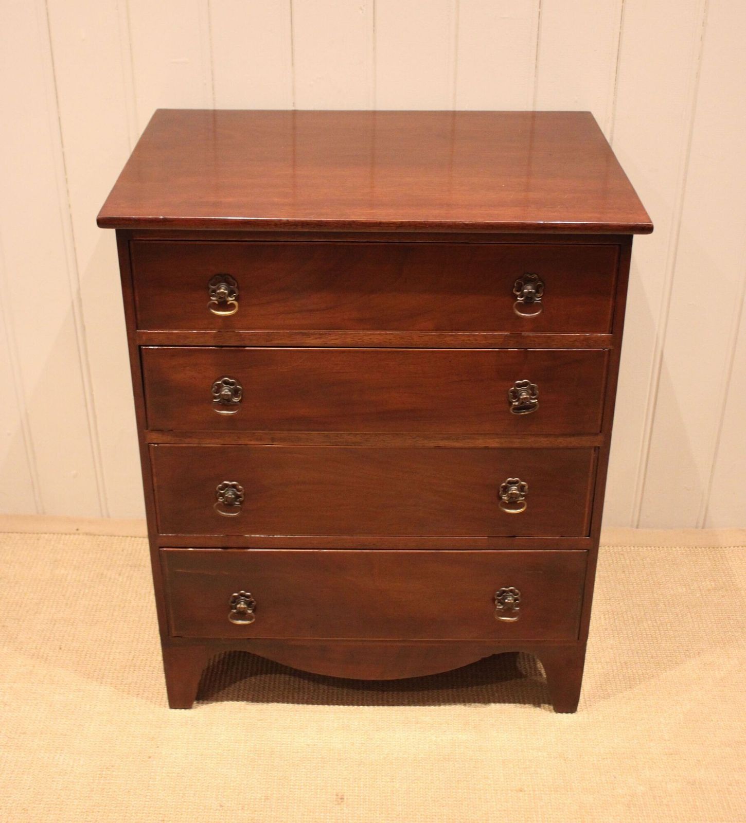 Furniture Edwardian Mahogany Chest Of Drawers photo