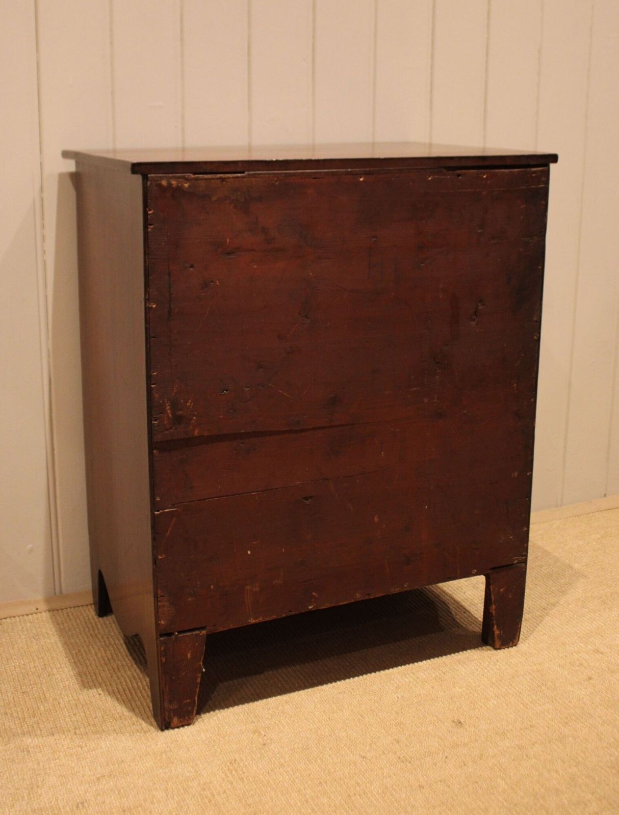 395.0 Edwardian Mahogany Chest Of Drawers photo