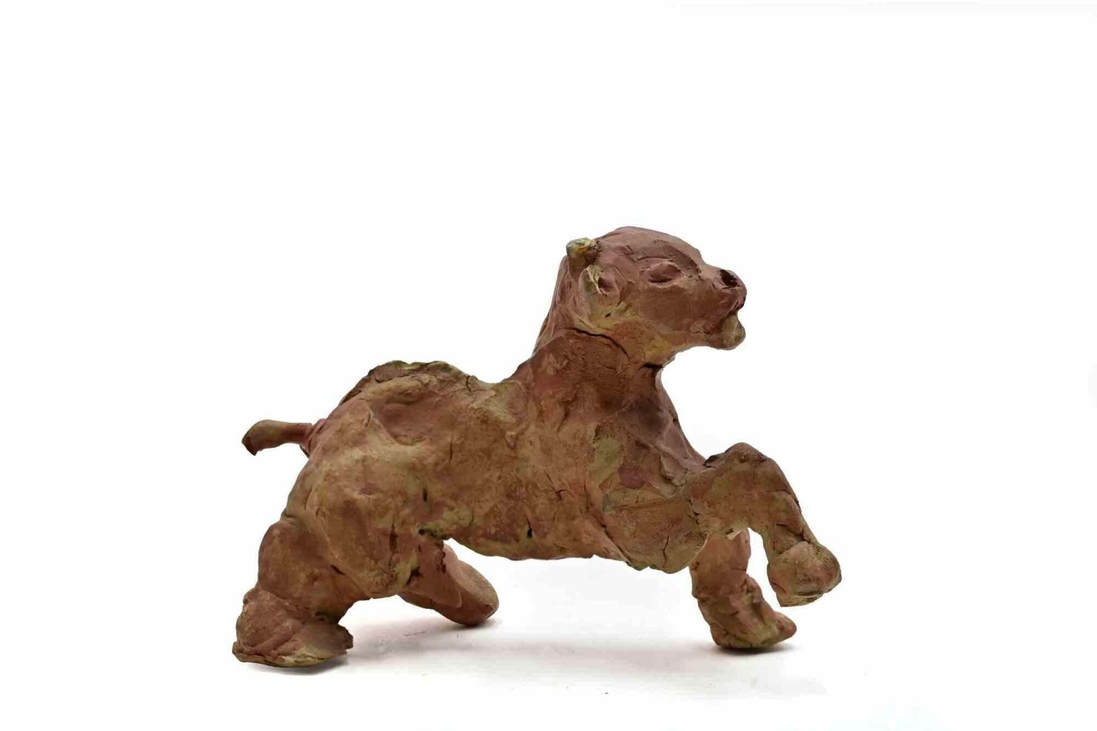 Sirio Pellegrini Puppy   Sculpture By Sirio Pellegrini   1960s.