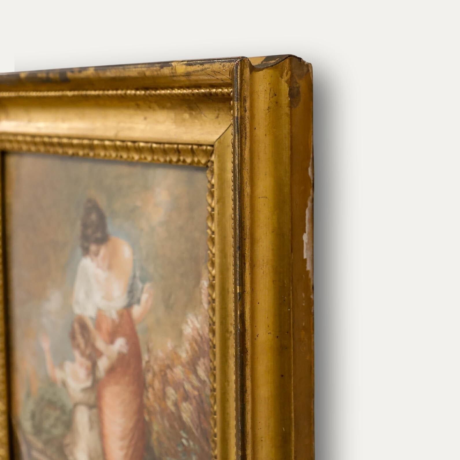 After Henry Thomson Ra (1773 1843)   George III Silkwork, Crossing The Brook photo 550.0