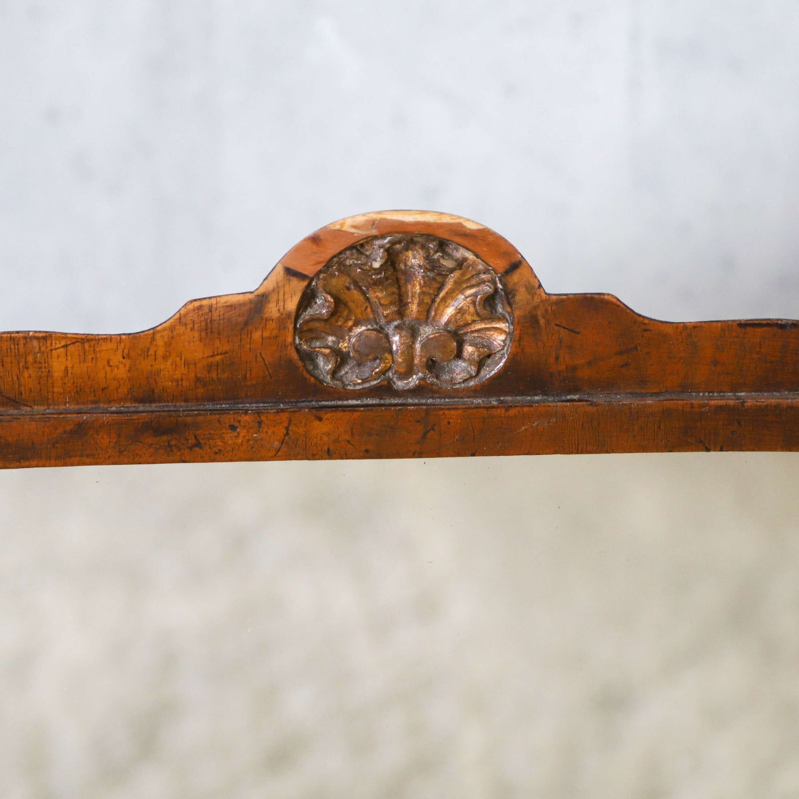 Early 20th‑Century Mahogany Campaign Table Top Triple Mirror With Folding Panels photo 645.0