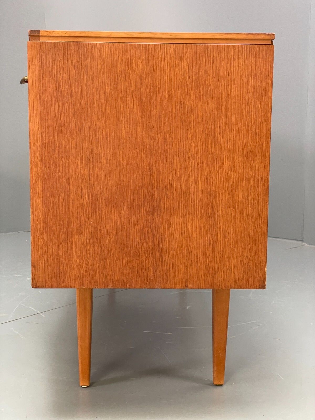photo vinterior Vintage 1950s Oak Dresser Avalon Midcentury Drawers Cabinet Eb11793 Mwoo