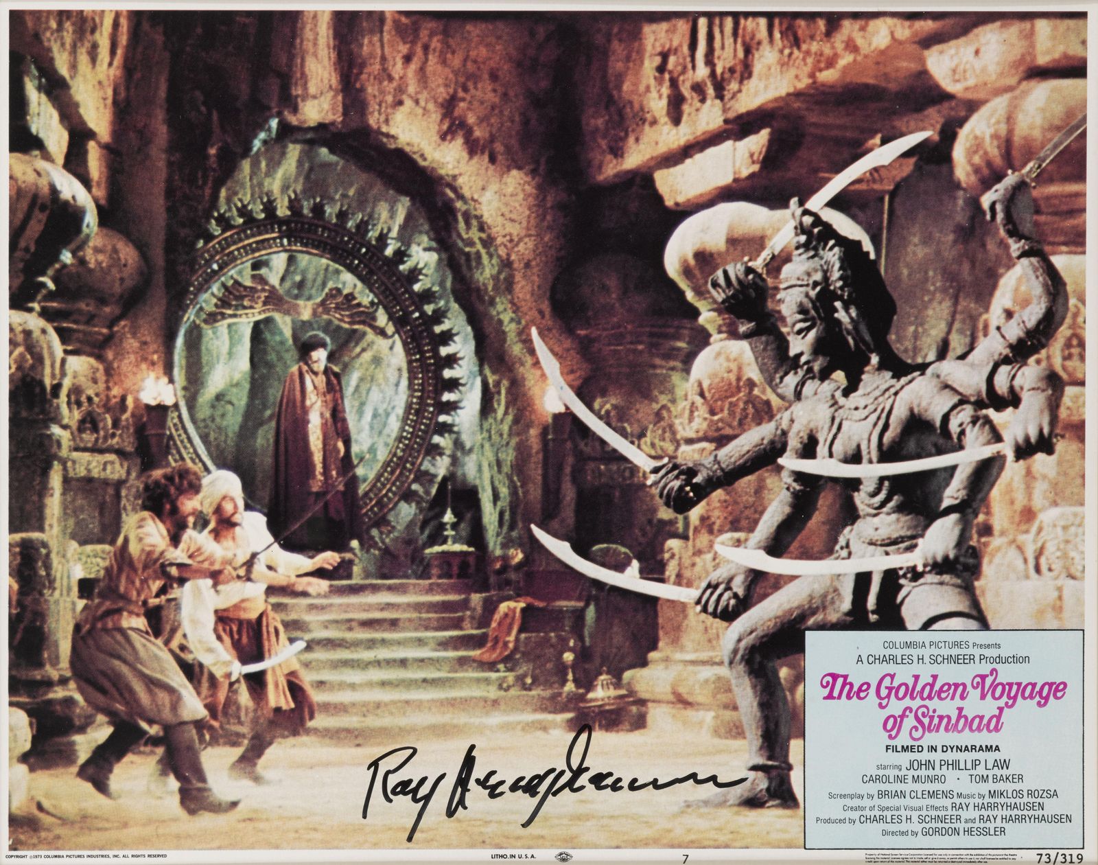 The Golden Voyage Of Sinbad, 1970s photo furniture