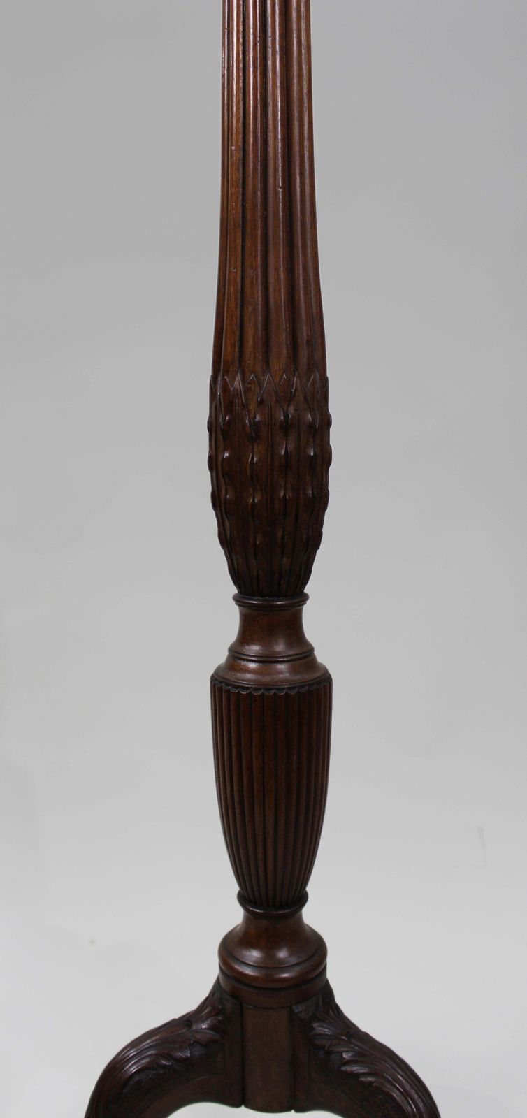 Antique Georgian Revival Mahogany Torchère Pedestal Stand photo buy