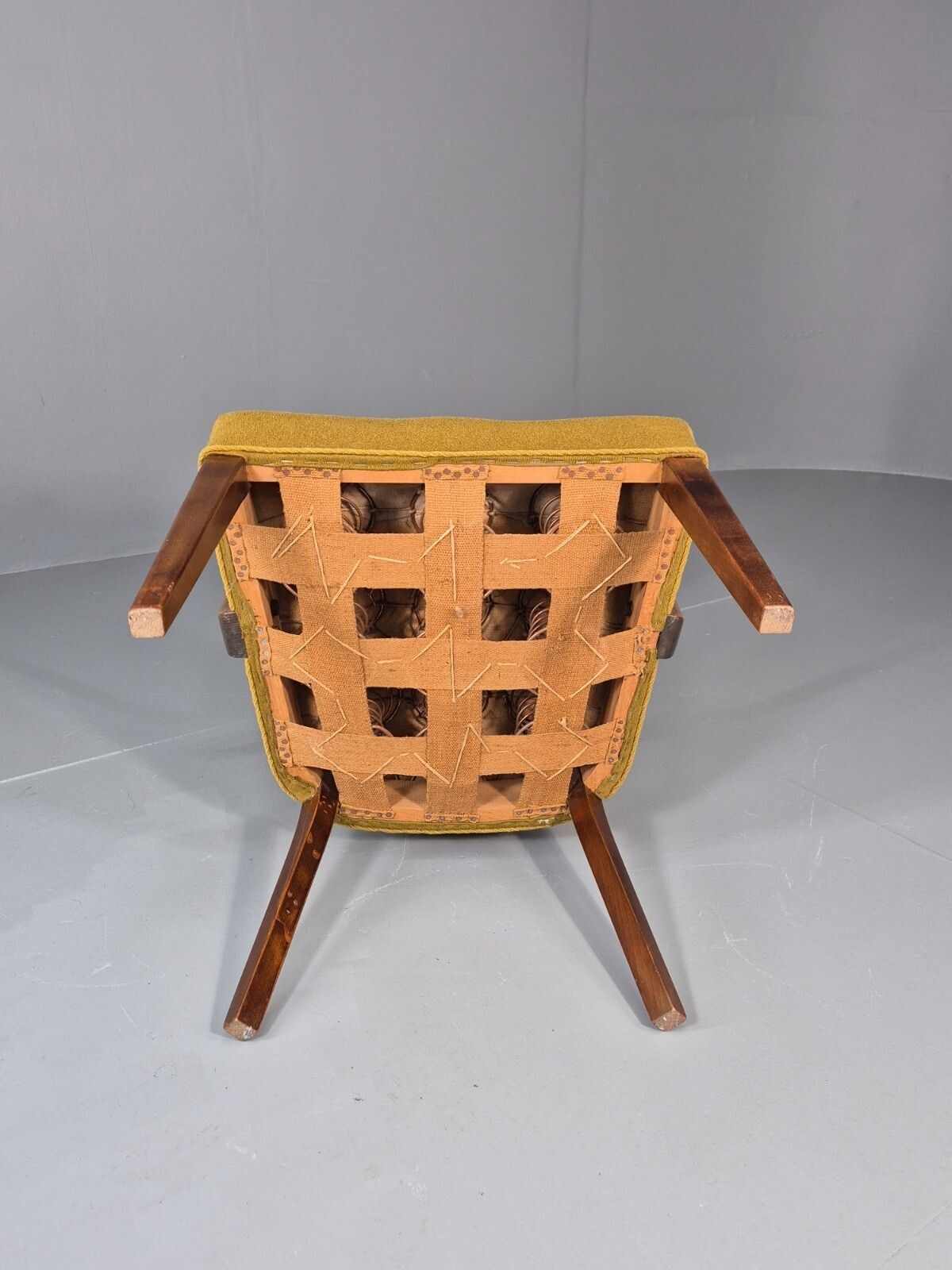 photo furniture Vintage Mid Century Danish Lounge Chair High Back 1950s Retro