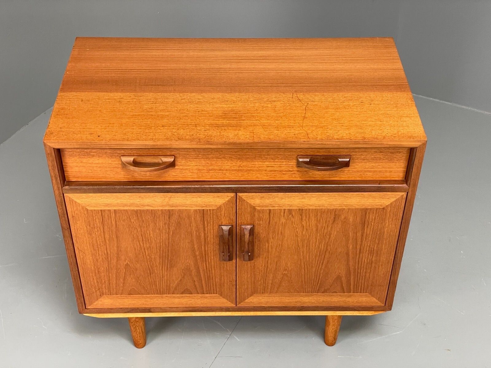 Vintage G Plan Teak Cabinet Sierra Range Drawer Shelving 1970s Eb11807 Mwoo photo for sale
