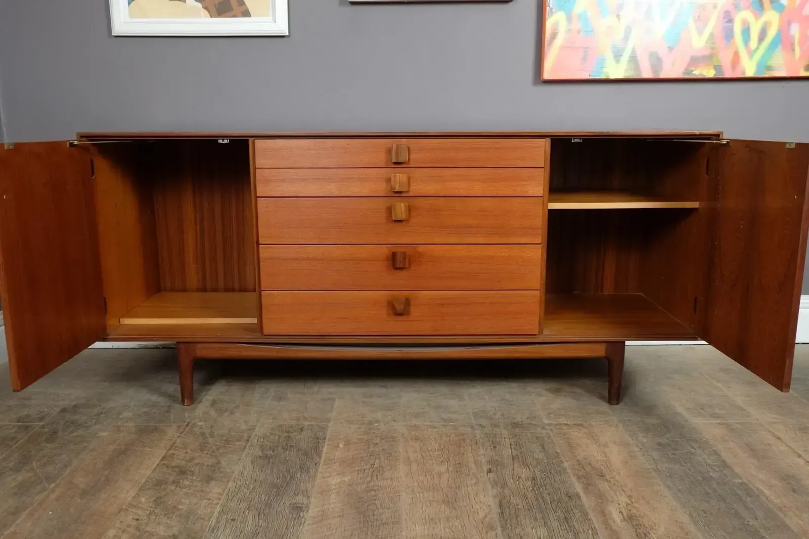 Vintage Retro Mid Century G Plan Kofod Larsen Teak Sideboard   Danish Range photo 960.0