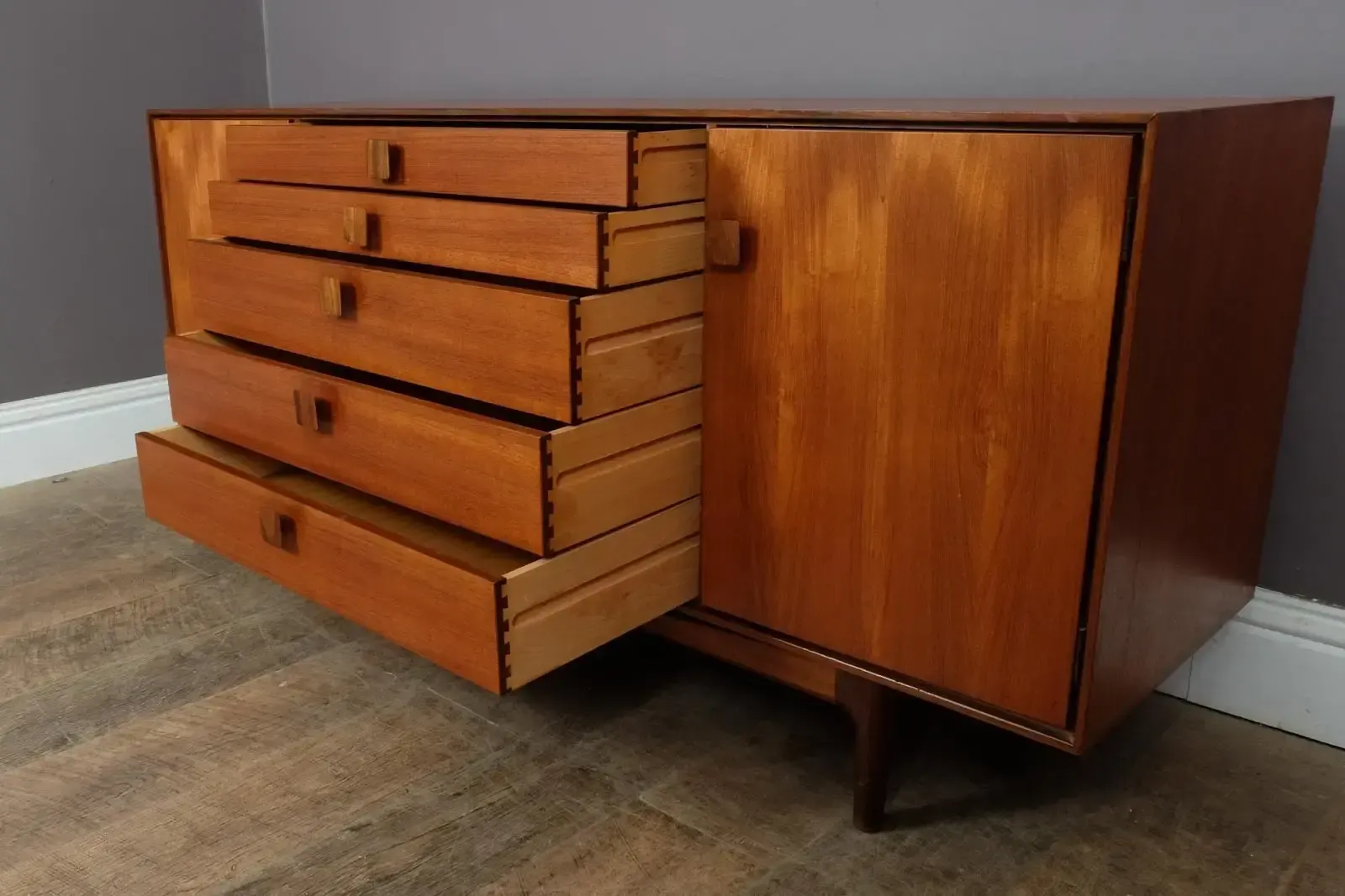 Vintage Retro Mid Century G Plan Kofod Larsen Teak Sideboard   Danish Range photo vinterior