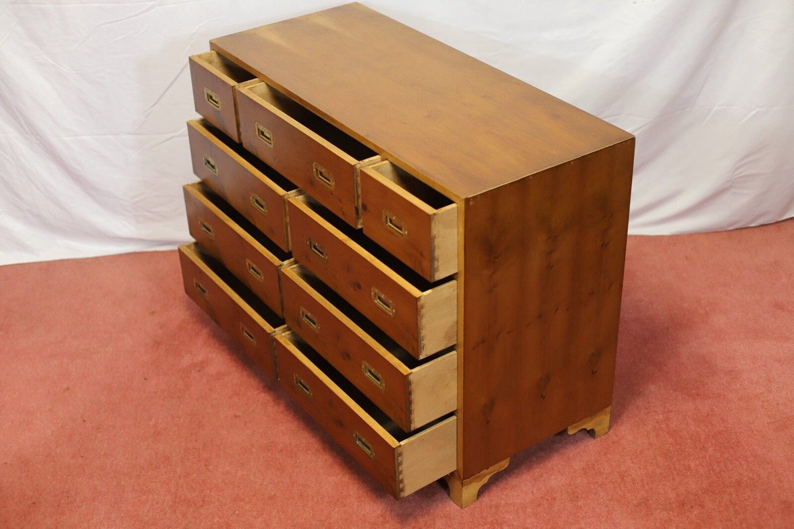 photo buy Beautiful Military Campaign Chest Of Drawers