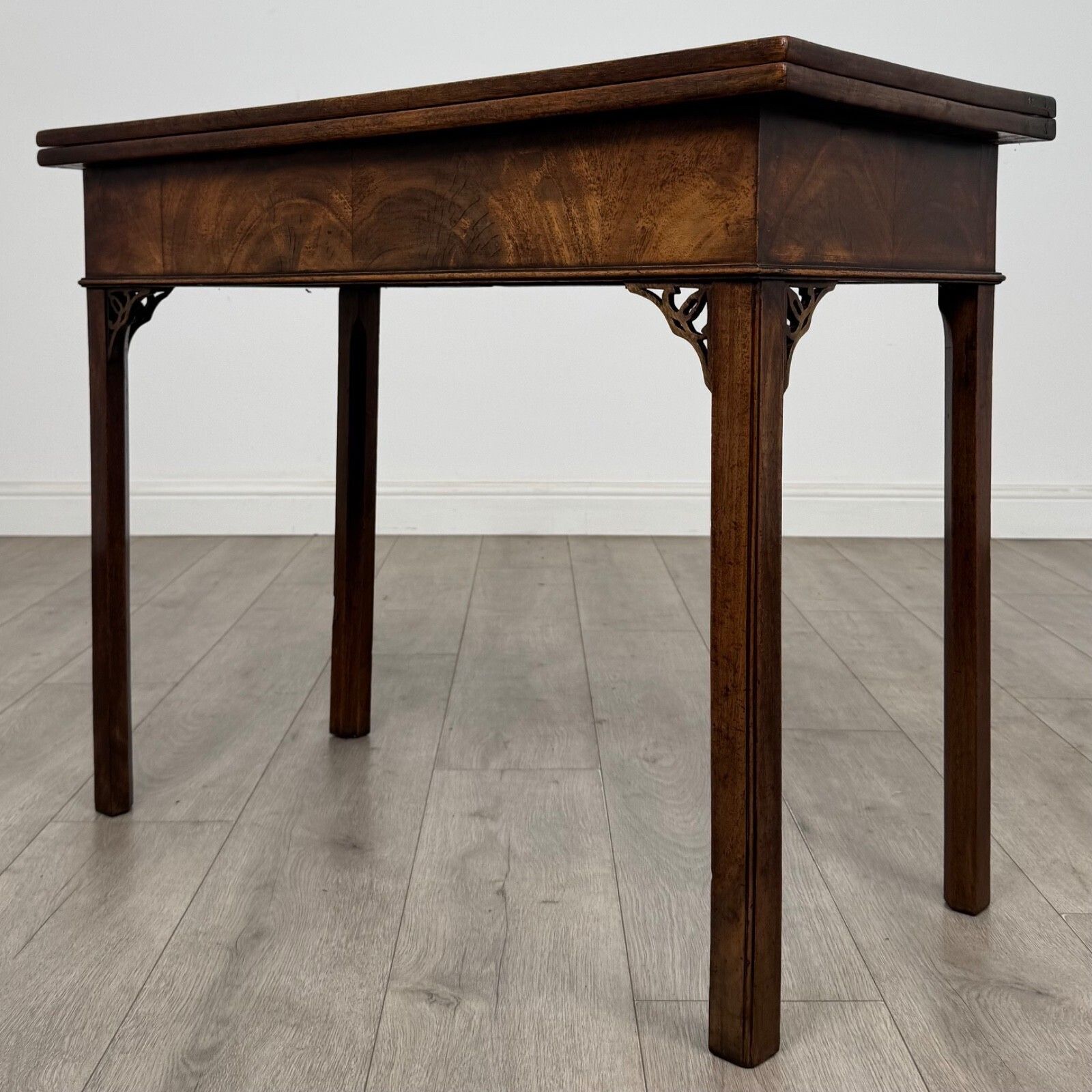 Antique 18th Century Georgian Tea Table In Mahogany ( Af 5390 ) photo furniture