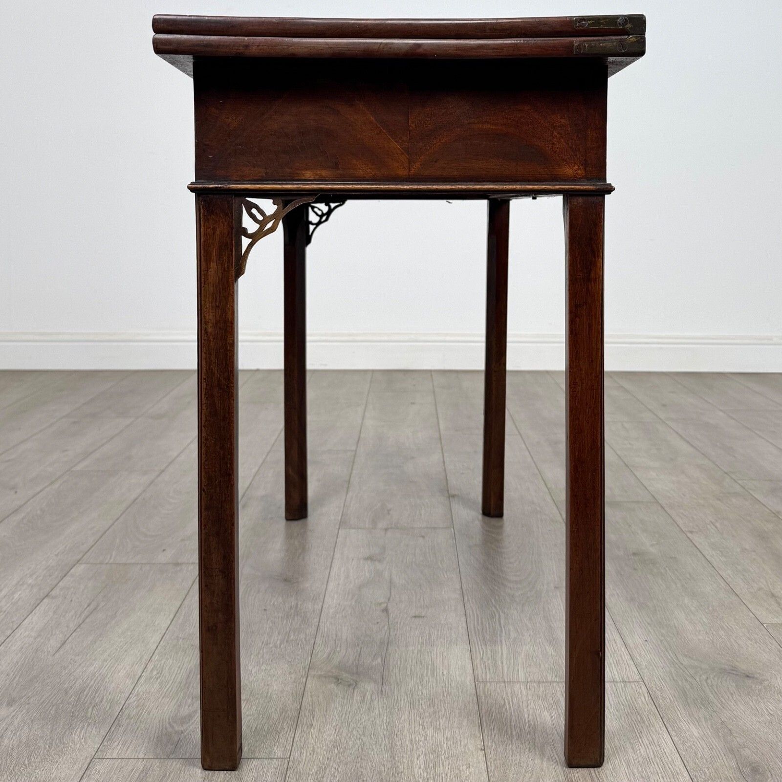 Antique 18th Century Georgian Tea Table In Mahogany ( Af 5390 ) photo for sale