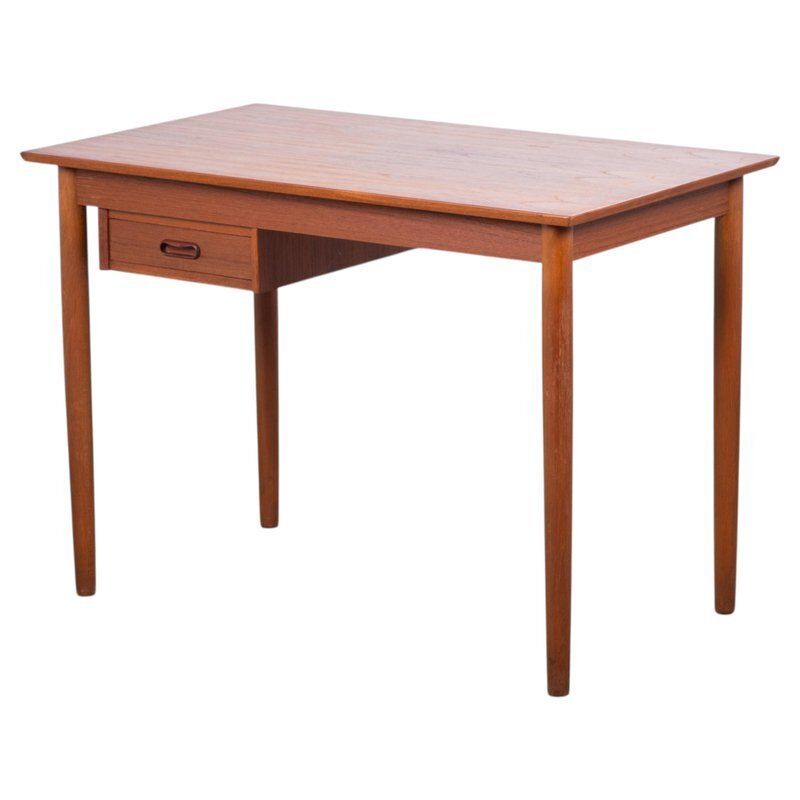Mid Century Danish Teak Desk, 1960s