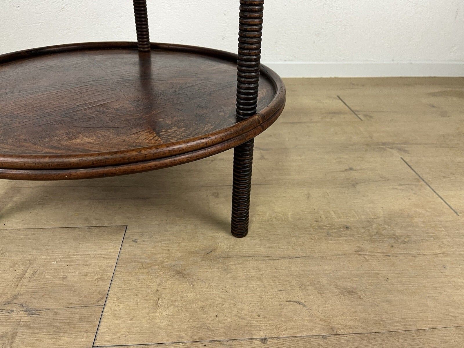 1950s Vintage Design Wood And Glass Coffee Table photo vinterior