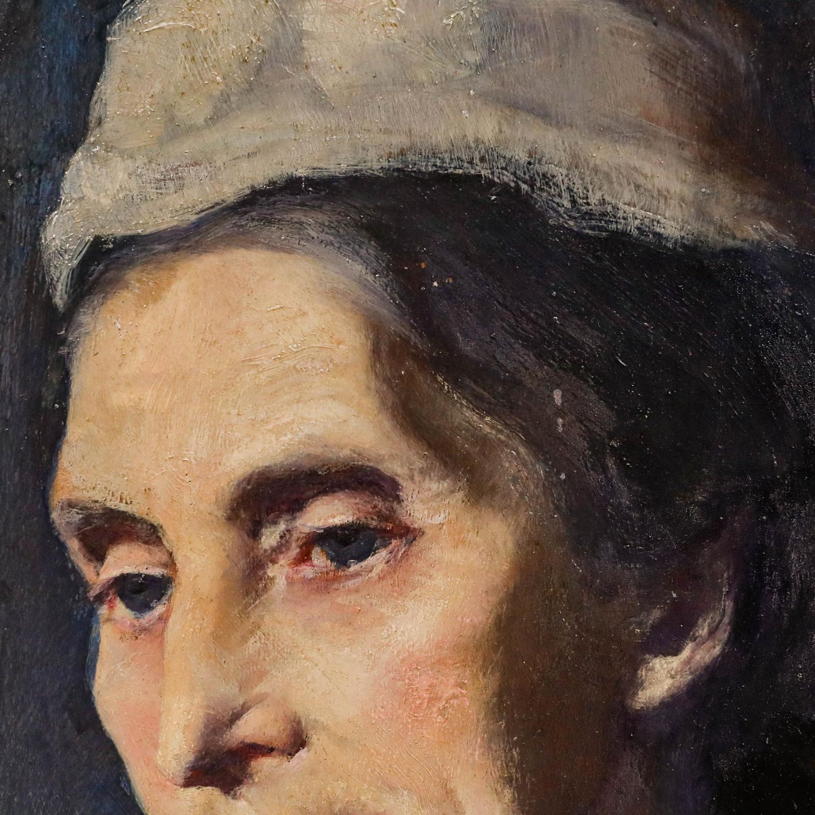 Framed 1888 Oil   Portrait Of A Lady photo 595.0