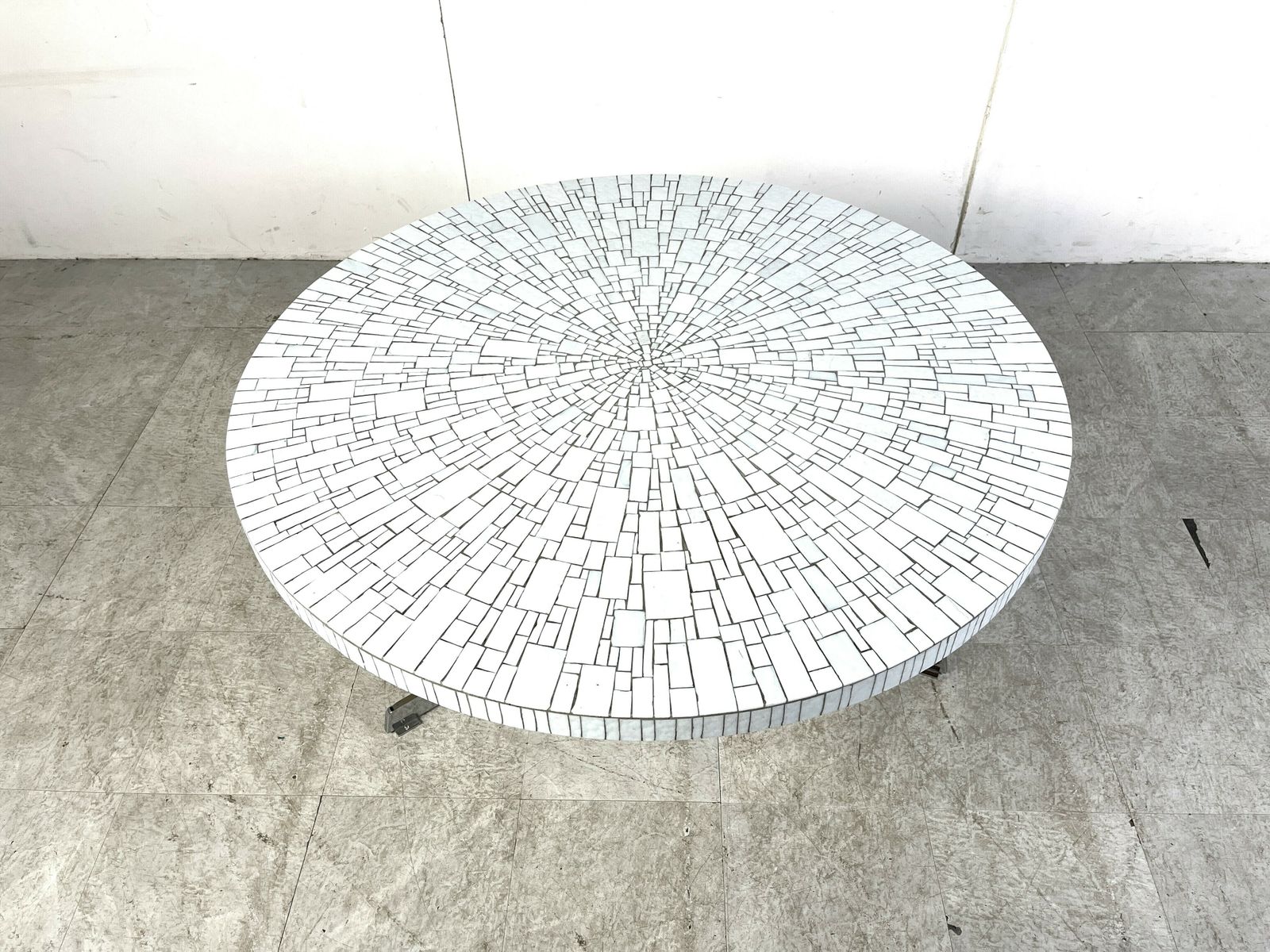 Vintage Ceramic Mosaic Coffee Table By Heins Lilienthal, 1960s photo furniture