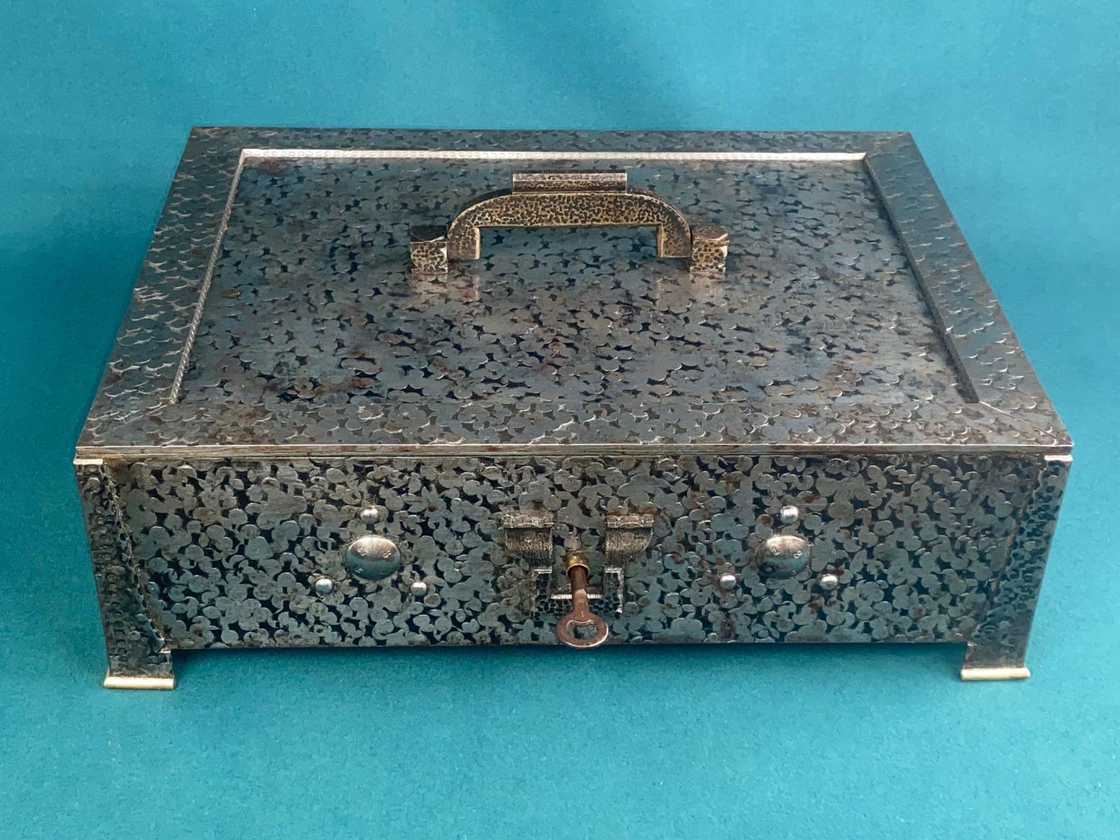 Very Rare Jewellery Box In Style Of Vienna Secesion photo for sale