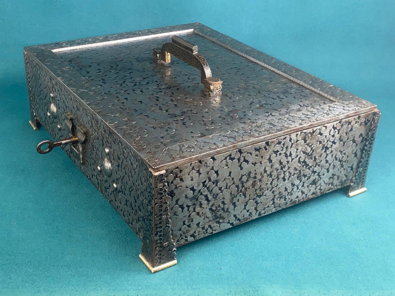 photo furniture Very Rare Jewellery Box In Style Of Vienna Secesion