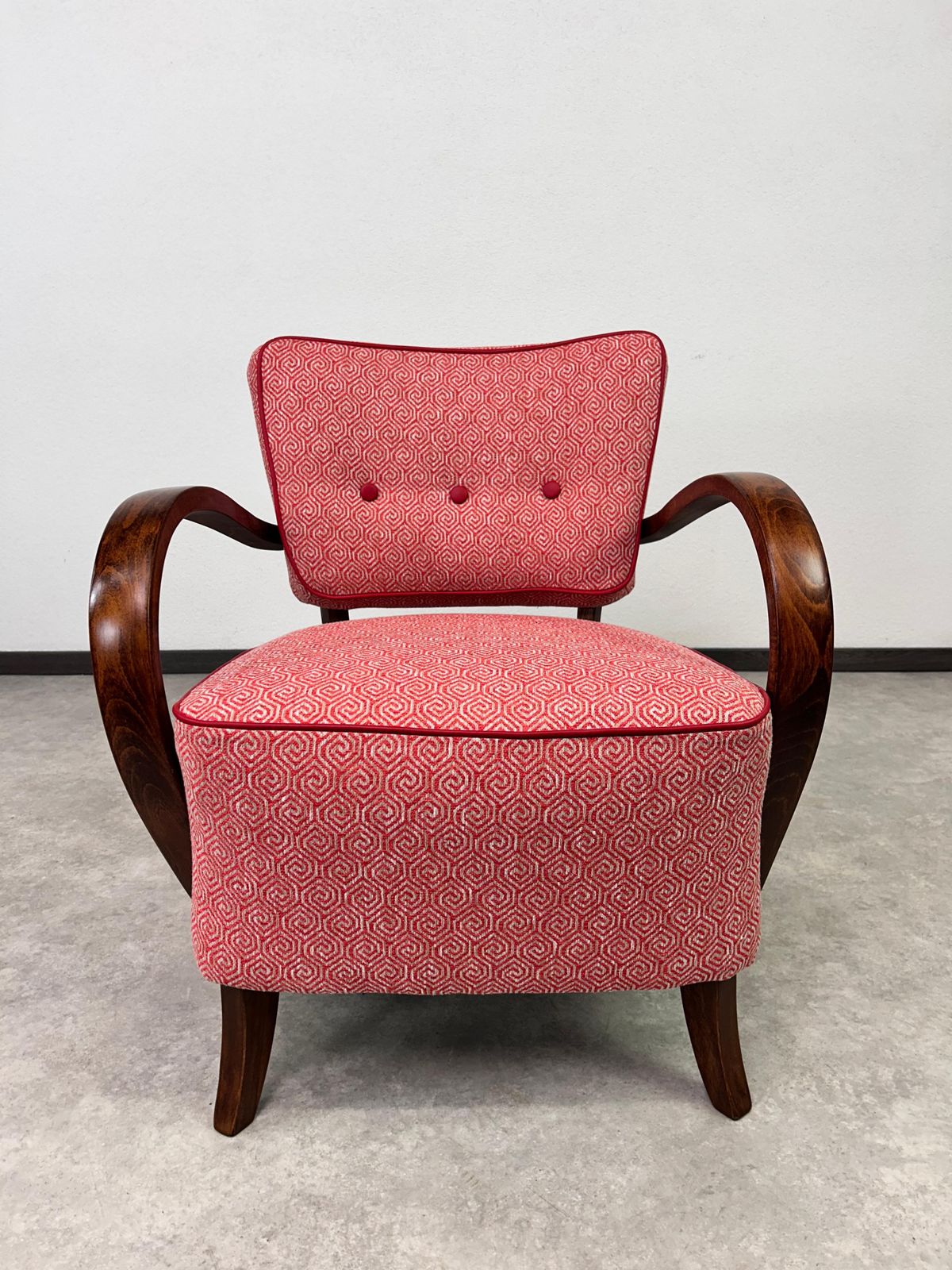 Art Deco Armchair H237 By Jindřich Halabala photo 1554.0