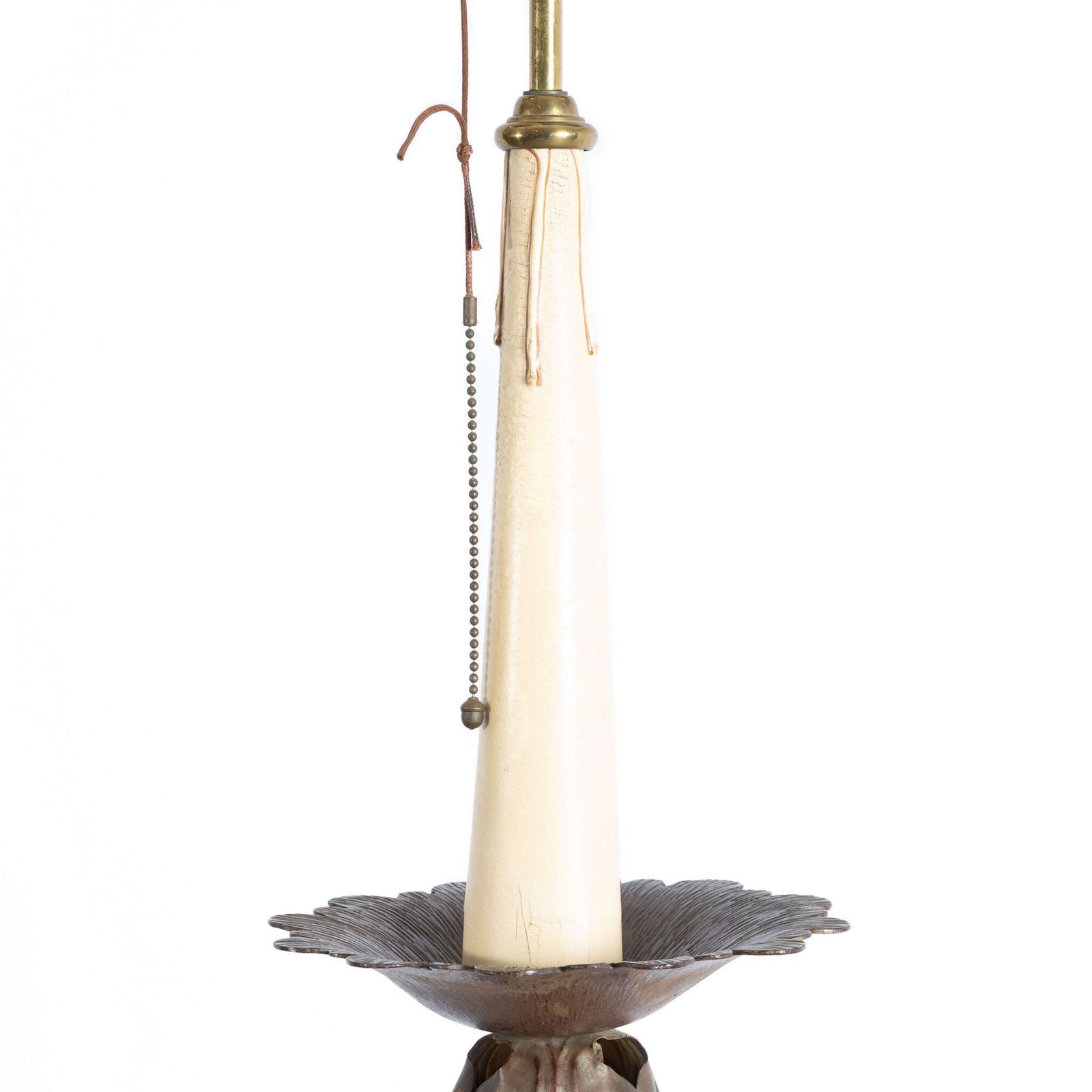 French Early 20th Century Wrought Iron Floor Lamp photo Lighting