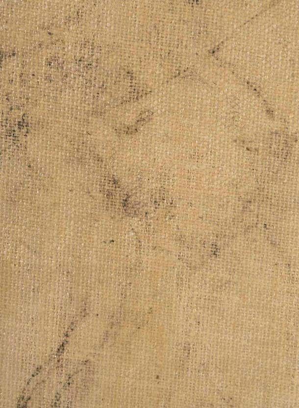 Large Drawing On Canvas By Evelyne Luez, Depicting A Young Woman Wearing A Hat. photo vinterior
