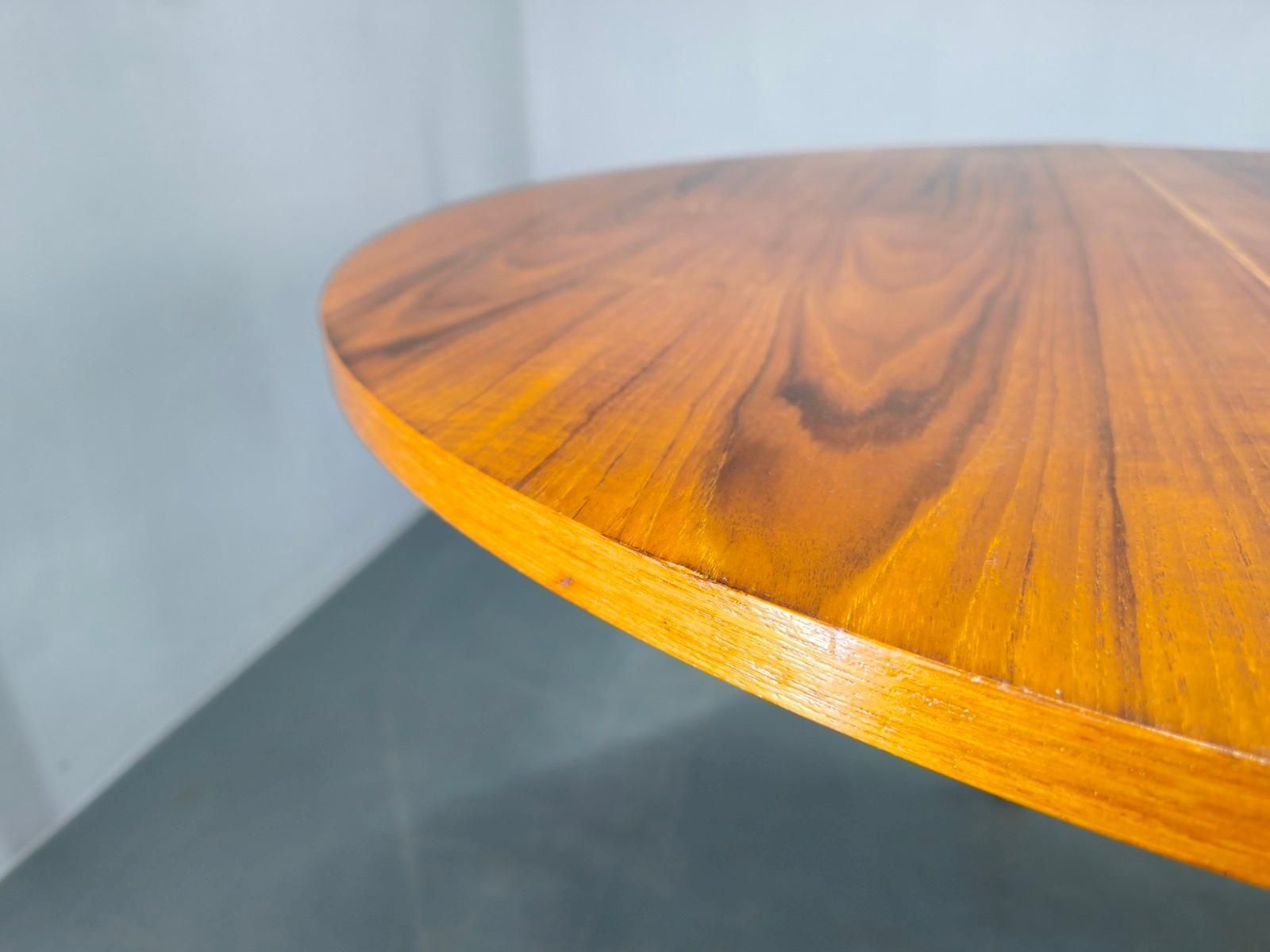 1206.0 Deense mid-century teakhouten uitschuifbare eettafel, jaren 1960 photo