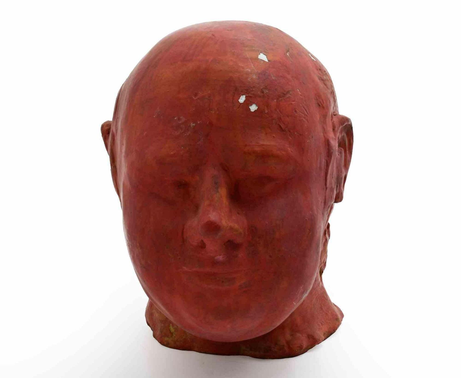 Sirio Pellegrini Portrait Sculpture By Sirio Pellegrini  1960s.