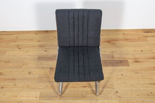Chrome And Rosewood Chairs From Gordon Russell, United Kingdom, 1970s, Set Of 4 photo vintage