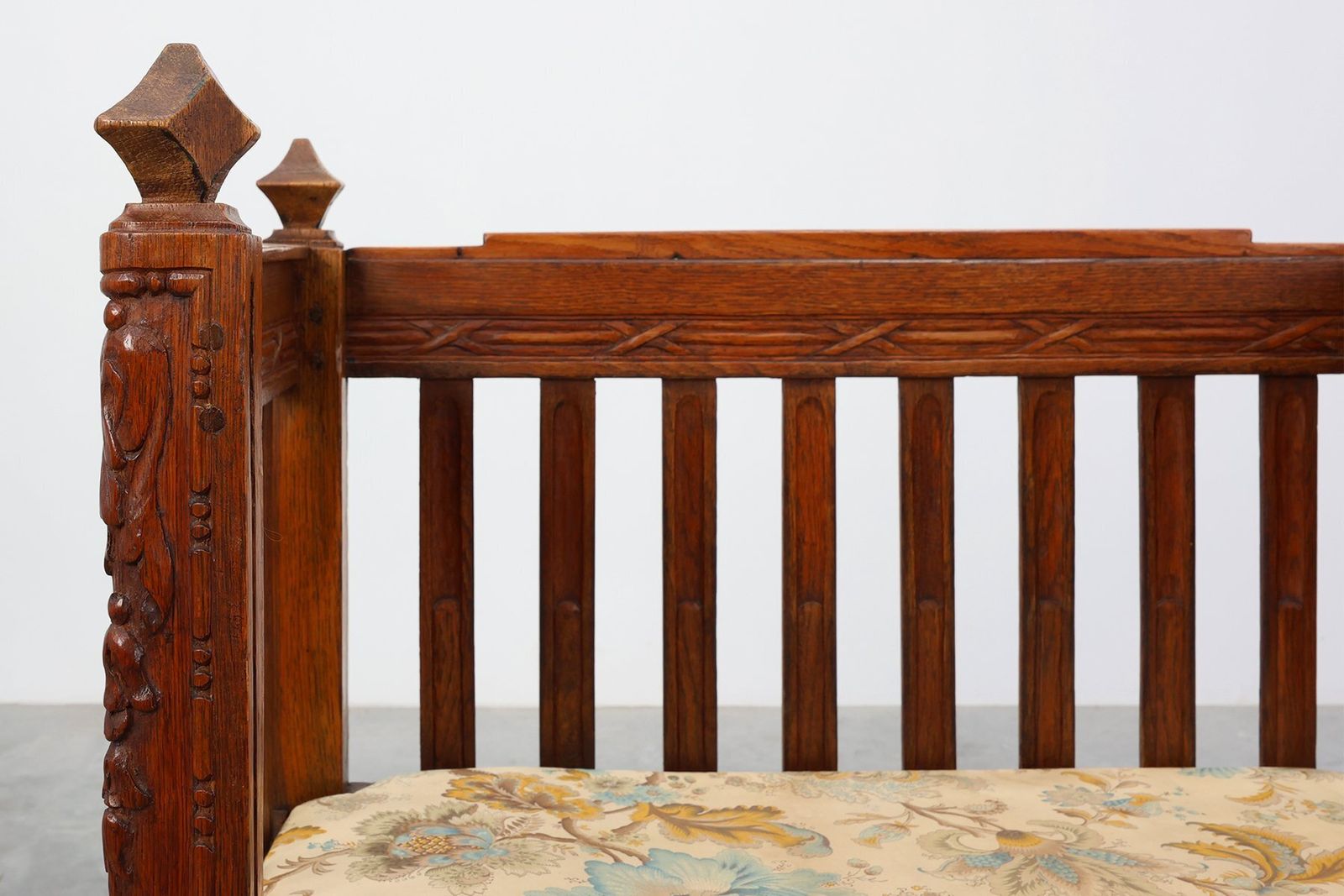 Large Arts & Crafts Oak Side Chair, Belgium, 1915 photo vinterior