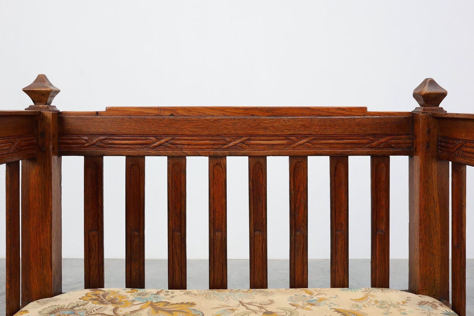 photo for sale Large Arts & Crafts Oak Side Chair, Belgium, 1915